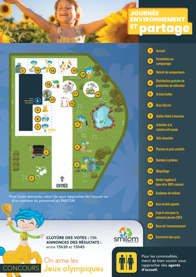 Plan réalisé pour la journée portes ouvertes