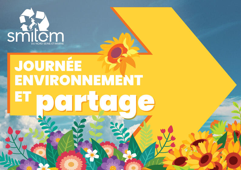 Un panneau directionnel pour indiquer la direction de l'évènement portes ouvertes du SMITOM