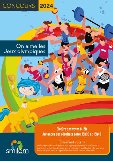Affiche réalisée pour le concours scolaire de la journée portes ouvertes